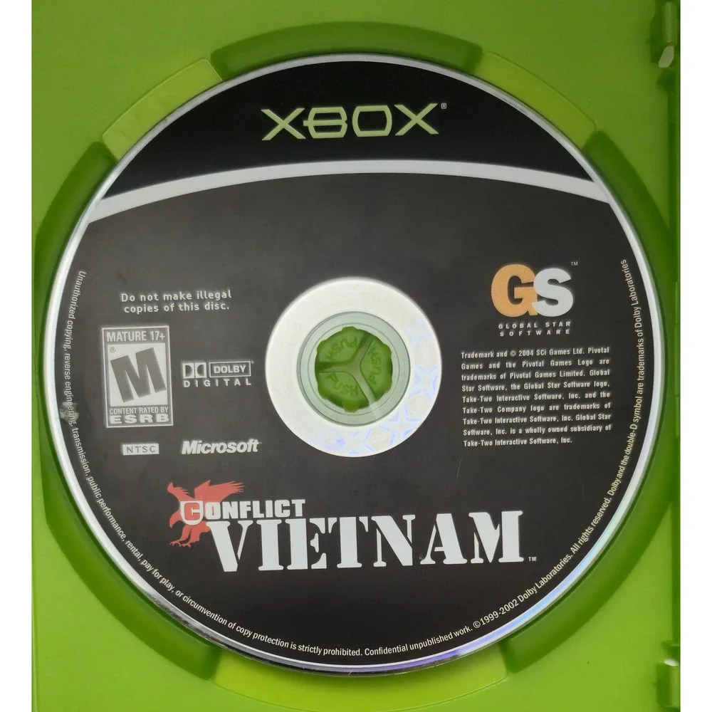 Conflict: Vietnam - Original Xbox - Complete in Box (CIB) W/ Manual - Tested